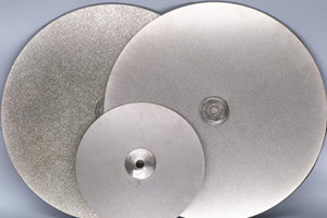 diamond lapping disc for polishing gemstone